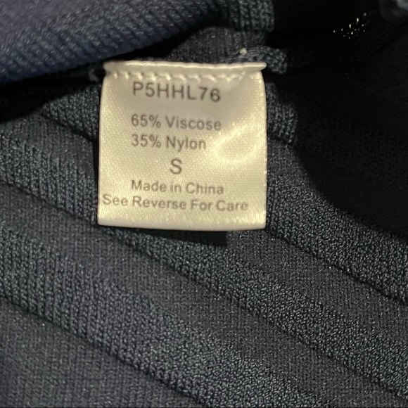 NWT Parker Meena Short Sleeve Dress in Navy Small - Picture 6 of 7